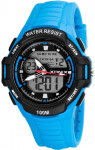 Zegarek Sportowy XONIX LCD/ANALOG WR100M Stoper, Timer, Alarm, 3x Czas - Męski I Dla Chłopaka
