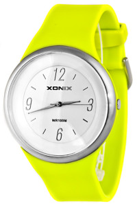 Okrągły Zegarek Wskazówkowy XONIX - Wodoszczelny 100M - Damski I Dla Dziewczyny