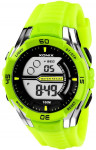 Wytrzymały Zegarek Sportowy XONIX LCD - Wodoszczelność 100M, Stoper, Alarm - Model Męski I Młodzieżowy - Zielony