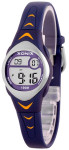 Mały Zegarek Dla Dziewczynki XONIX - Wodoszczelność 100M, Stoper, Alarm, Timer, Data - Śliczny Granatowy Kolor