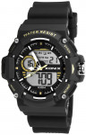Zegarek Sportowy XONIX Multifunction LCD/Analog WR100M, Stoper, Timer, Alarm, 3x Czas, Podświetlenie - Męski I Dla Chłopaka