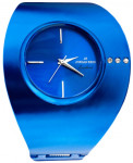 Metaliczny Niebieski – Damski Zegarek JORDAN KERR Na Bransolecie + Swarovski Crystals