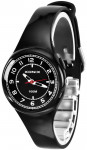 Malutki Zegarek Xonix Na Bardzo Małą Rękę - Podświetlenie, Wodoszczelny 100m - Dla Dziewczynki - Czarny