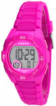 Różowy Zegarek Sportowy XONIX - Water Resist 100m + Wiele Funkcji - Damski i Dla Dziewczynki - Antyalergiczny - Stoper Timer Budzik Druga Strefa Czasowa Podświetlenie Data