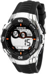 Zegarek Sportowy XONIX - Męski I Dla Chłopaka - Stoper, Timer, Drugi Czas, Alarm, WR100M - Czarno Srebrny