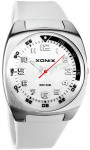 Uniwersalny Sportowy Zegarek Analogowy XONIX WR100M - Z Dużą Tarczą - Szary
