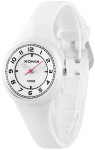 Malutki Zegarek Xonix Na Bardzo Małą Rękę - Podświetlenie, Wodoszczelny 100m - Dla Dziewczynki - Biały