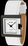 Prosty Klasyczny Zegarek Damski Gino Rossi z Kwadratową Tarczą Na Szerokim Skórzanym Pasku