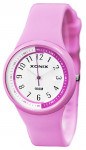 Zegarek Damski Xonix - Syntetyczny Pasek - Asymetryczna Tarcza - Analogowy - Różowy