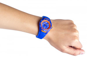 Zegarek Damski i Dla Dziewczynki XONIX WR100m - Wskazówkowy z Podświetleniem - Różowy z Jaśniejszymi Elementami - Czytelna Tarcza - Gumowy Pasek - Antyalergiczny