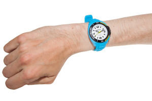Uniwersalny Zegarek XONIX - Wodoszczelny 100m - Analogowy z Podświetlaną Tarczą - Czytelna Podziałka Godzin - NIEBIESKI - Na Prezent + Pudełko