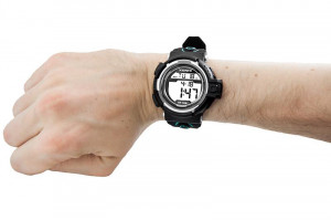 Duży Zegarek Sportowy XONIX WR100m - Męski i Dla Chłopaka - Nowocześnie Wyglądający Model - Duży Cyfrowy Wyświetlacz - Wielofunkcyjny - CZARNY + Pudełko