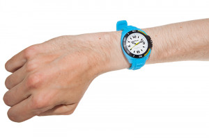 Uniwersalny Zegarek XONIX - Wodoszczelny 100m - Analogowy z Podświetlaną Tarczą - Czytelna Podziałka Godzin - POMARAŃCZOWY - Na Prezent + Pudełko