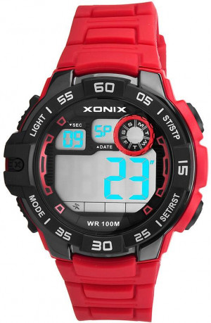 Zegarek Męski I Dla Chłopaka XONIX Sport LCD - Wodoszczelność 100M, Wiele Funkcji