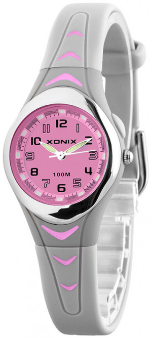 XONIX Orchid - Zegarek Dla Dziewczynki i Damski Z Podświetleniem - Wodoszczelny 100m - 13 Kolorów