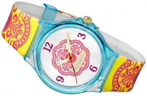 Kolorowy Zegarek Dla Dziewczynki CHIC + Pudełko