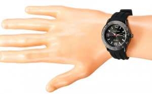 Zegarek Uniwersalny Jordan Kerr - Antyalergiczny Syntetyczny Pasek - Czarny - Analogowy