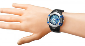 Sportowy, Duży Wielofunkcyjny Zegarek PERFECT - Męski I Dla Większego Chłopaka - LCD + ANALOG, Wodoszczelność
