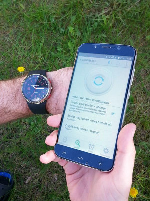 Smartwatch XONIX (Android/iOS) - Wodoszczelny 100m - Informuje o Przychodzących i Nieodebranych Połączeniach, SMS, Email i Innych, Sterowanie Odtwarzaczem Audio i Aparatem, Lokalizator Telefonu - Uniwersalny Model