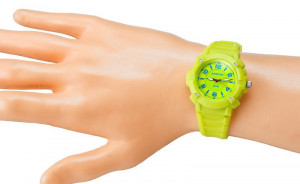 Analogowy Zegarek Xonix Z Podświetleniem - Dla Dziewczynki i Kobiety - Pomarańczowy