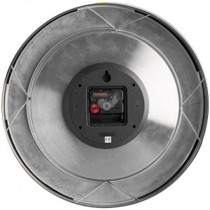 Zegar Ścienny  PERFECT w Całości Wykonany z Aluminium - Stylizowany Na Tarczę Rolex'a - Cichy Płynący Mechanizm