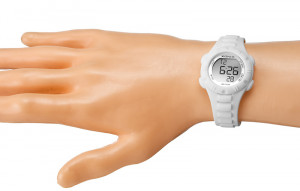 Świetny Zegarek Sportowy XONIX - Antyalergiczny - Funkcje - Alarm, Timer, Stoper - Biały - Dla Chłopca i Dziewczynki