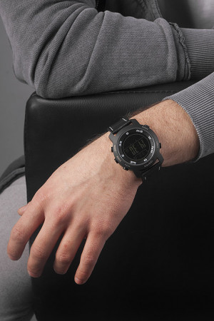Zegarek Spovan BRAVO II Na Skórzanym Pasku - Elegancki Wygląd + Zaawansowane Funkcje - Wysokość, Ciśnienie, Temperatura, Kompas, Pogoda