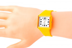 Kwadratowy Zegarek Sportowy XONIX LCD WR100M - Różowy - Damski I Dziecięcy