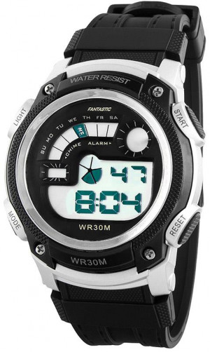 Zegarek FANTASTIC - Elektroniczny Sportowy z Wieloma Funkcjami Odpowiedni dla Każdego 