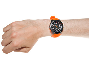 Granatowy Zegarek XONIX z Wbudowaną Boczną Latarką + Podświetlenie Tarczy - Uniwersalny Model - Damski, Męski i Młodzieżowy - Wysoka Jakość