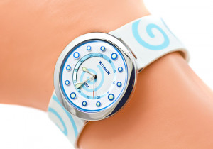 Różowy Zegarek XONIX - Damski I Dla Dziewczynki - Ozdobiony Spiralami - Wodoodporny WR50m