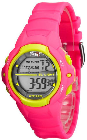 Pastelowy Zegarek Sportowy OCEANIC Celestia WR100M - Stoper, Alarm, Timer, T2 - Damski I Dla Dziewczyny