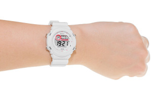 Zegarek Elektroniczny MINGRUI z Podświetlaną Tarczą - Wielofunkcyjny - Dziecięcy Uniwersalny / Damski - GRANATOWY