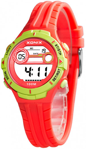 Małe Cyfrowe Zegarki XONIX -  Wodoszczelny 100m - Sportowy - Wielofunkcyjny 