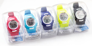 Sportowy Uniwersalny Zegarek Wielofunkcyjny MINGRUI - Dziecięcy / Damski - Stoper - Podświetlenie - Budzik - Kolor Niebieski