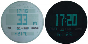 SPOVAN ELEMENTUM II - Zegarek z Karabińczykiem - Dużo Zaawansowanych Funkcji - Termometr, Pogoda, Kompas, Wschód / Zachód Słońca i Wiele Innych - Przydatny Na Szlaku - Do Plecaka / Zasobnika / Szlufki