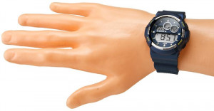 Uniwersalny Wodoodporny Zegarek Cyforwy Xonix - Wielofukncyjny - Data, Alarm, Stoper, Druga Strefa Czasowa, Podświetlenie - Niebieski