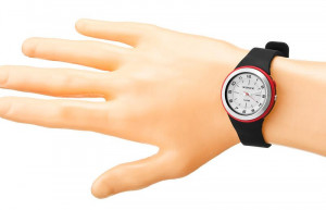 Uniwersalny Młodzieżowy Analogowy Zegarek Sportowy XONIX z Podświetleniem, Na Czarnym Pasku - Wodoszczelny