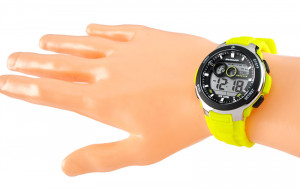 Zegarek Sportowy DUNLOP Reckless - Stoper, Timer, Alarm, WR100M - Męski I Młodzieżowy - Czerwony