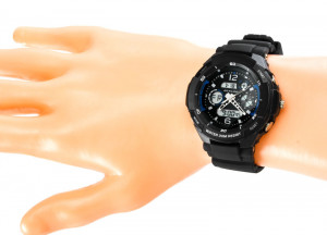 Zegarek Sportowy DUNLOP Value LCD/Analog - Męski I Młodzieżowy - Wielofunkcyjny