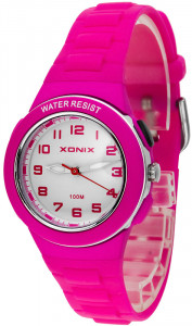 Nieduży Zegarek Analogowy XONIX Z Podświetleniem - Wodoszczelność 100M - Damski I Dla Dziewczynki W Każdym Wieku