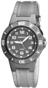 Sportowy Zegarek XONIX - Dziecięcy Dla Chłopca i Dziewczynki Oraz Damski - Wodoszczelny 100m - Wskazówkowy z Podświetleniem - Czytelne Oznaczenia Godzin - Świetny Prezent