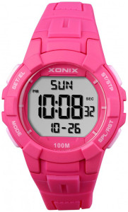 Zegarek Dla Dzieci / Damski XONIX - Elektroniczny z Podświetleniem - Wodoodporny 100m - Wielofunkcyjny
