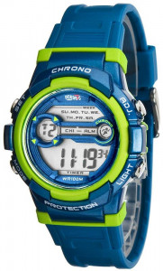 Zegarek Oceanic Marquis WR100M - Dla Chłopca I Dla Dziewczyny - Wiele Funkcji - Podświetlenie, Data, Alarm, Stoper, Timer, Wodoszczelny 100m