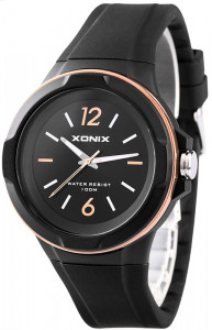 Uniwersalny Zegarek Wskazówkowy XONIX - Wodoszczelny 100m - Prosta Czytelna Tarcza
