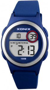 Sportowy Zegarek XONIX - Dziecięcy / Damski - Elektroniczny Wyświetlacz - Wodoszczelny 100m - Wielofunkcyjny
