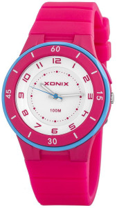 Damski I Młodzieżowy Zegarek Sportowy XONIX WR100M Z Podświetleniem - Rose