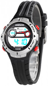 Małe Cyfrowe Zegarki XONIX -  Wodoszczelny 100m - Sportowy - Wielofunkcyjny 