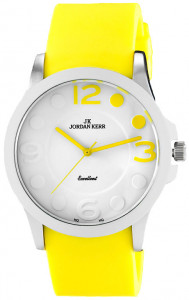 Spory Zegarek Jordan Kerr W Soczystych Kolorach Na Silikonowym Pasku – Piękny i Praktyczny – Damski