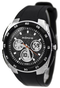 Zegarek Sportowy Xonix - Męski i Młodzieżowy - Wodoodporny - Elektroniczny + Analogowy